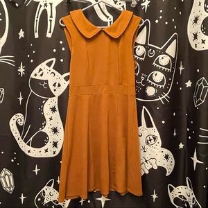 ModCloth Foxtail and Fern Peter Pan Collar Dress SunnyGirl